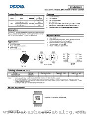 ZXMD63N02XTA datasheet pdf Diodes