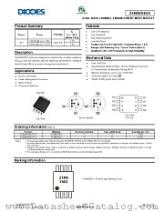 ZXMD63N03XTA datasheet pdf Diodes