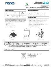 ZXMN10A11K datasheet pdf Diodes