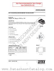 ZXMN2A02X8TA datasheet pdf Diodes
