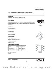 ZXMN2A03E6 datasheet pdf Diodes