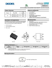 ZXMN3A01Z datasheet pdf Diodes