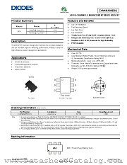 ZXMN6A08E6Q datasheet pdf Diodes