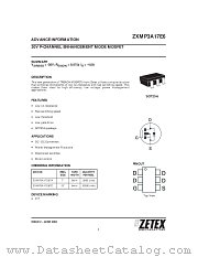 ZXMP3A17E6TA datasheet pdf Diodes
