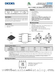 ZXMP6A18DN8TC datasheet pdf Diodes