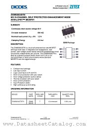 ZXMS6004DT8 datasheet pdf Diodes
