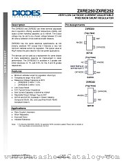 ZXRE250AW5-7 datasheet pdf Diodes