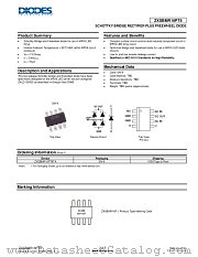 ZXSBMR16PT8TA datasheet pdf Diodes
