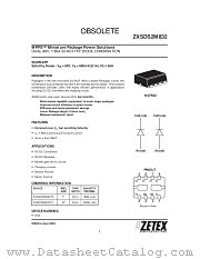 ZXSDS2M832(Z) datasheet pdf Diodes