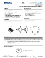 ZXTC2061E6 datasheet pdf Diodes