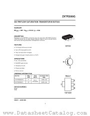 ZXTP2008G datasheet pdf Diodes
