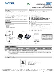 ZXTR1005K4 datasheet pdf Diodes