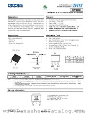 ZXTR2008K datasheet pdf Diodes