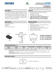 ZXTR2008Z-7 datasheet pdf Diodes