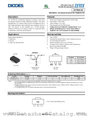 ZXTR2012Z datasheet pdf Diodes
