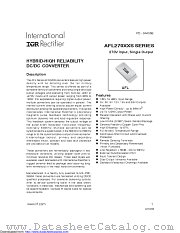 5962-94753 datasheet pdf International Rectifier