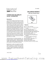 5962-94722 datasheet pdf International Rectifier