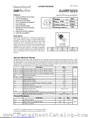 AUIRF3205 datasheet pdf International Rectifier