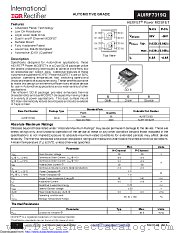 AUIRF7319Q datasheet pdf International Rectifier
