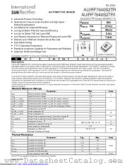 AUIRF7640S2 datasheet pdf International Rectifier
