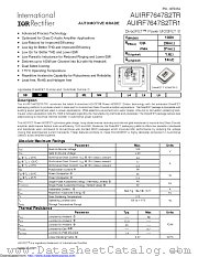AUIRF7647S2TR1 datasheet pdf International Rectifier