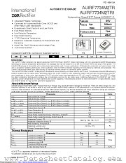 AUIRF7734M2TR1 datasheet pdf International Rectifier