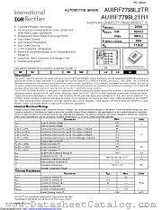 AUIRF7799L2TR datasheet pdf International Rectifier