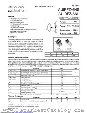 AUIRFZ46NL datasheet pdf International Rectifier