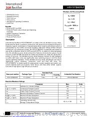 HFA15TB60PBF datasheet pdf International Rectifier