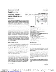 HTH27022SB datasheet pdf International Rectifier