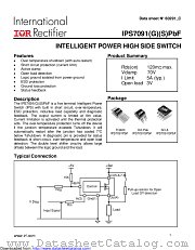 IPS7091GTRPBF datasheet pdf International Rectifier