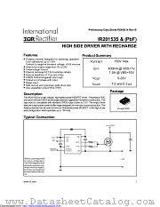 IR20153 datasheet pdf International Rectifier
