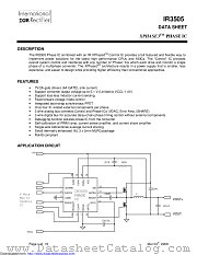 IR3505M datasheet pdf International Rectifier