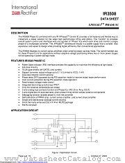 IR3508M datasheet pdf International Rectifier