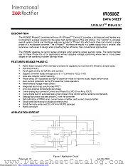 IR3508ZM datasheet pdf International Rectifier