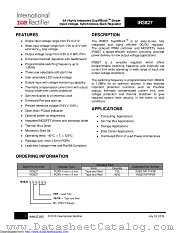 IR3827MTRPBF datasheet pdf International Rectifier