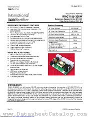 IRAC1155-300W datasheet pdf International Rectifier