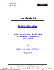 IRAC11662-100W datasheet pdf International Rectifier