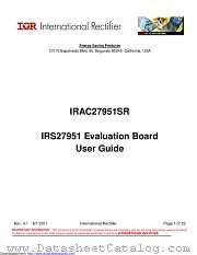 IRAC27951SR datasheet pdf International Rectifier