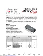 IRAM136-0461G datasheet pdf International Rectifier