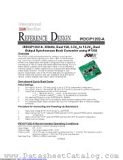 IRDCIP1202-A datasheet pdf International Rectifier