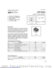 PB-IRF5850 datasheet pdf International Rectifier