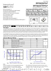 IRF6626TR1PBF datasheet pdf International Rectifier