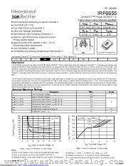 PB-IRF6655 datasheet pdf International Rectifier