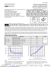 IRF6710S2TR1PBF datasheet pdf International Rectifier