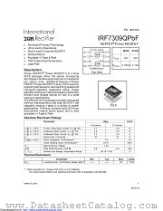 IRF7309Q datasheet pdf International Rectifier