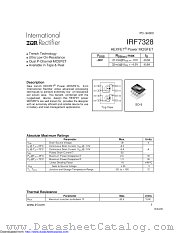 PB-IRF7328 datasheet pdf International Rectifier
