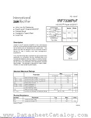 IRF7338TRPBF datasheet pdf International Rectifier