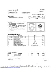 PB-IRF7451 datasheet pdf International Rectifier