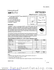 PB-IRF7523D1 datasheet pdf International Rectifier
